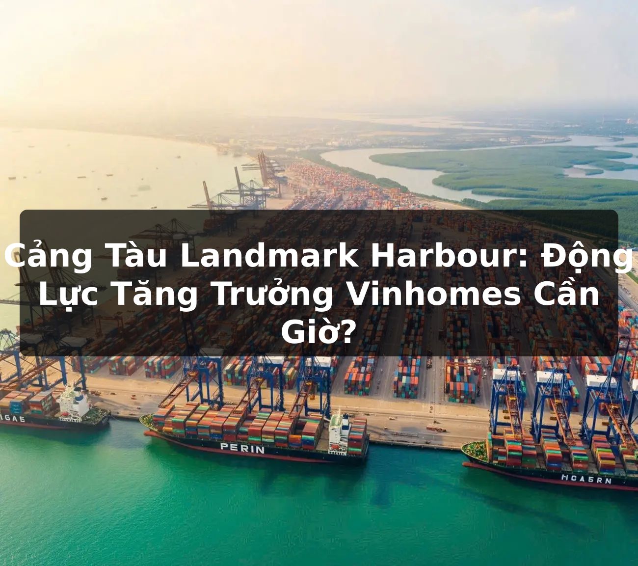 Cảng Tàu Landmark Harbour: Động Lực Tăng Trưởng Vinhomes Cần Giờ?