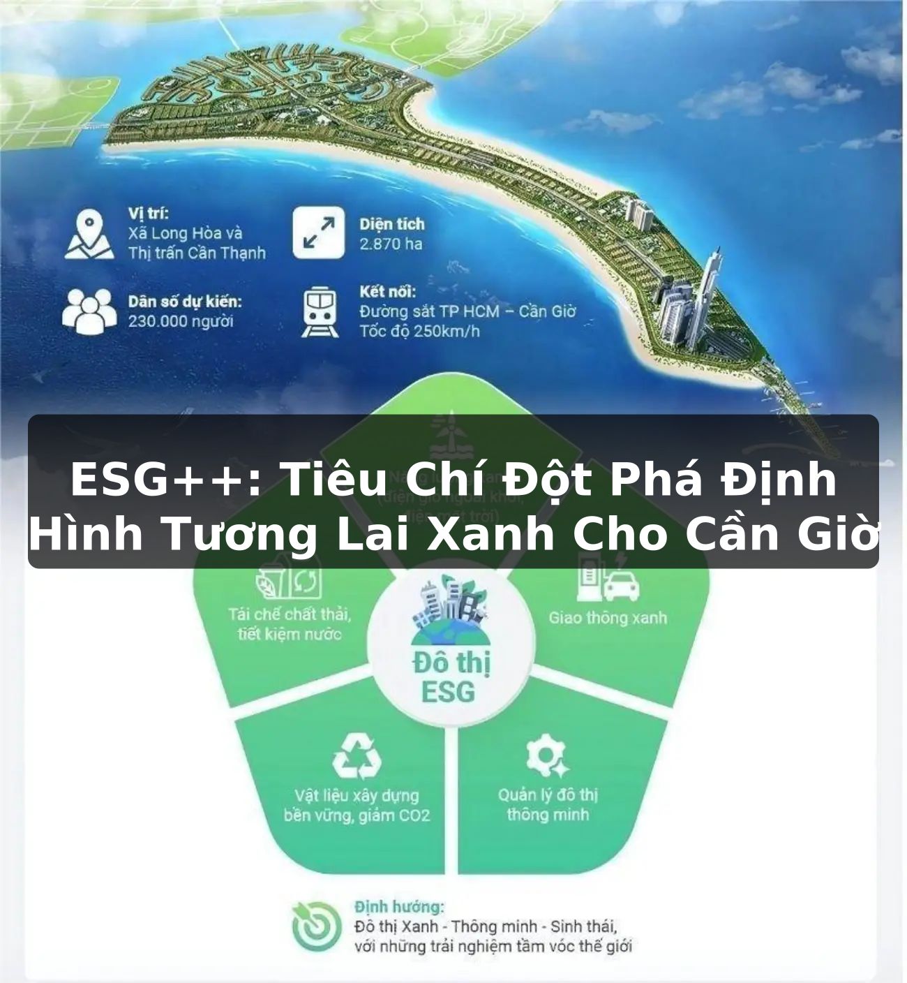 ESG++: Tiêu Chí Đột Phá Định Hình Tương Lai Xanh Cho Cần Giờ