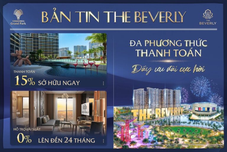 Giá Bán Căn Hộ The Beverly Mới Nhất 2024 - Cập Nhật Chi Tiết