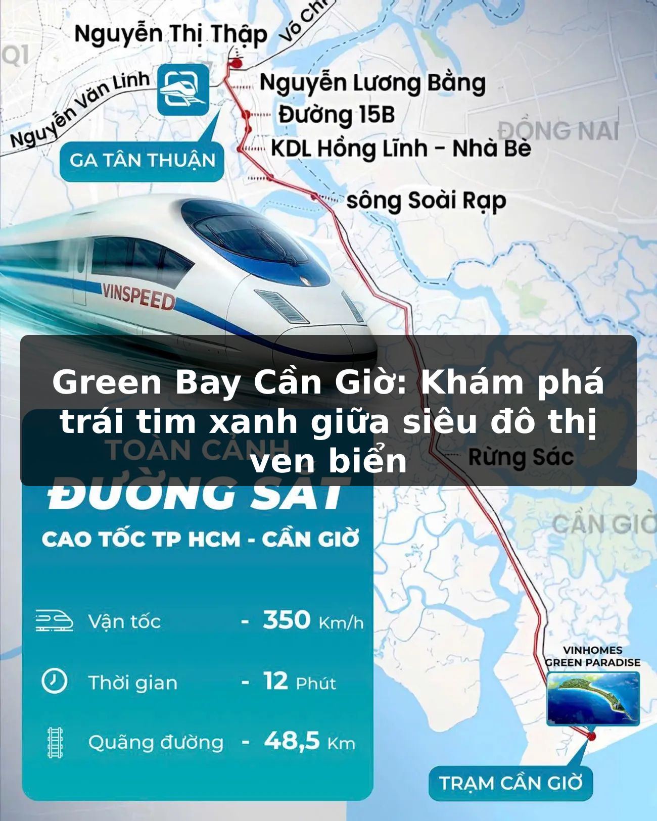 Green Bay Cần Giờ: Khám phá trái tim xanh giữa siêu đô thị ven biển