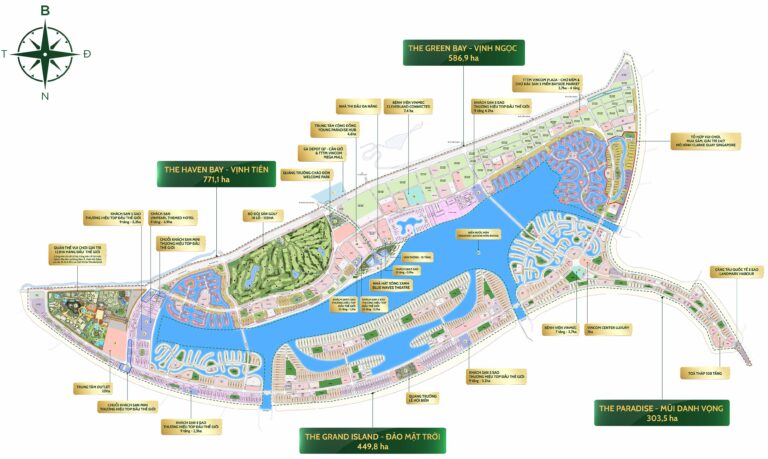 Khám phá không gian sống xanh tại phân khu A Vinhomes Green Paradise Cần Giờ