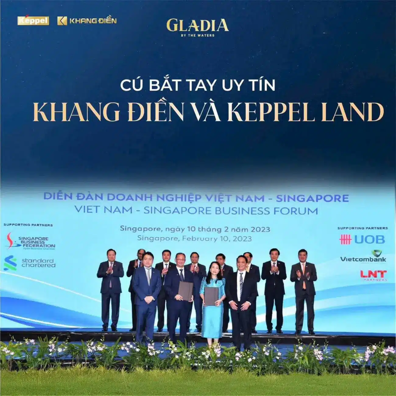 Gladia by the Waters: Không gian sống xanh, yên bình ngay trung tâm